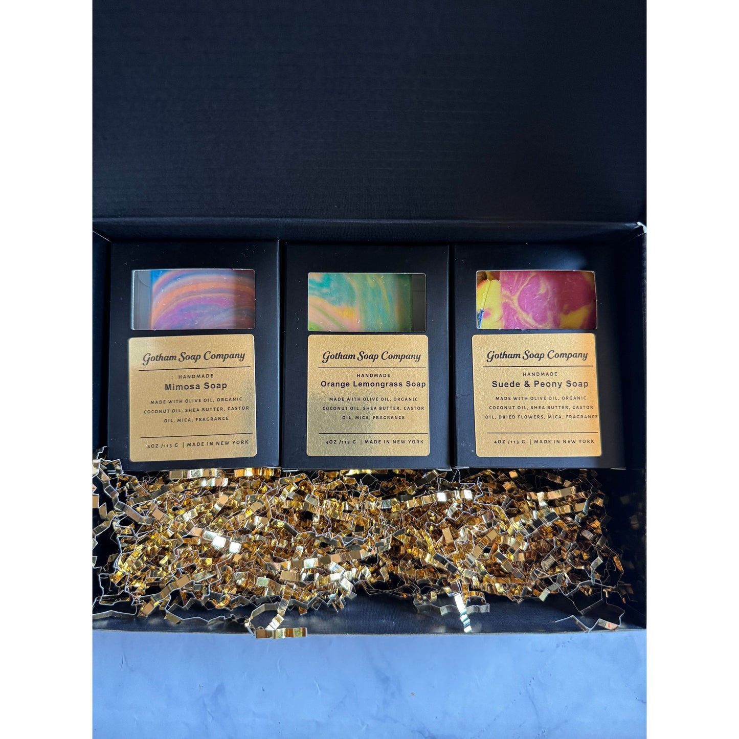 Gotham Soap Company Blossom Trio Gift Box