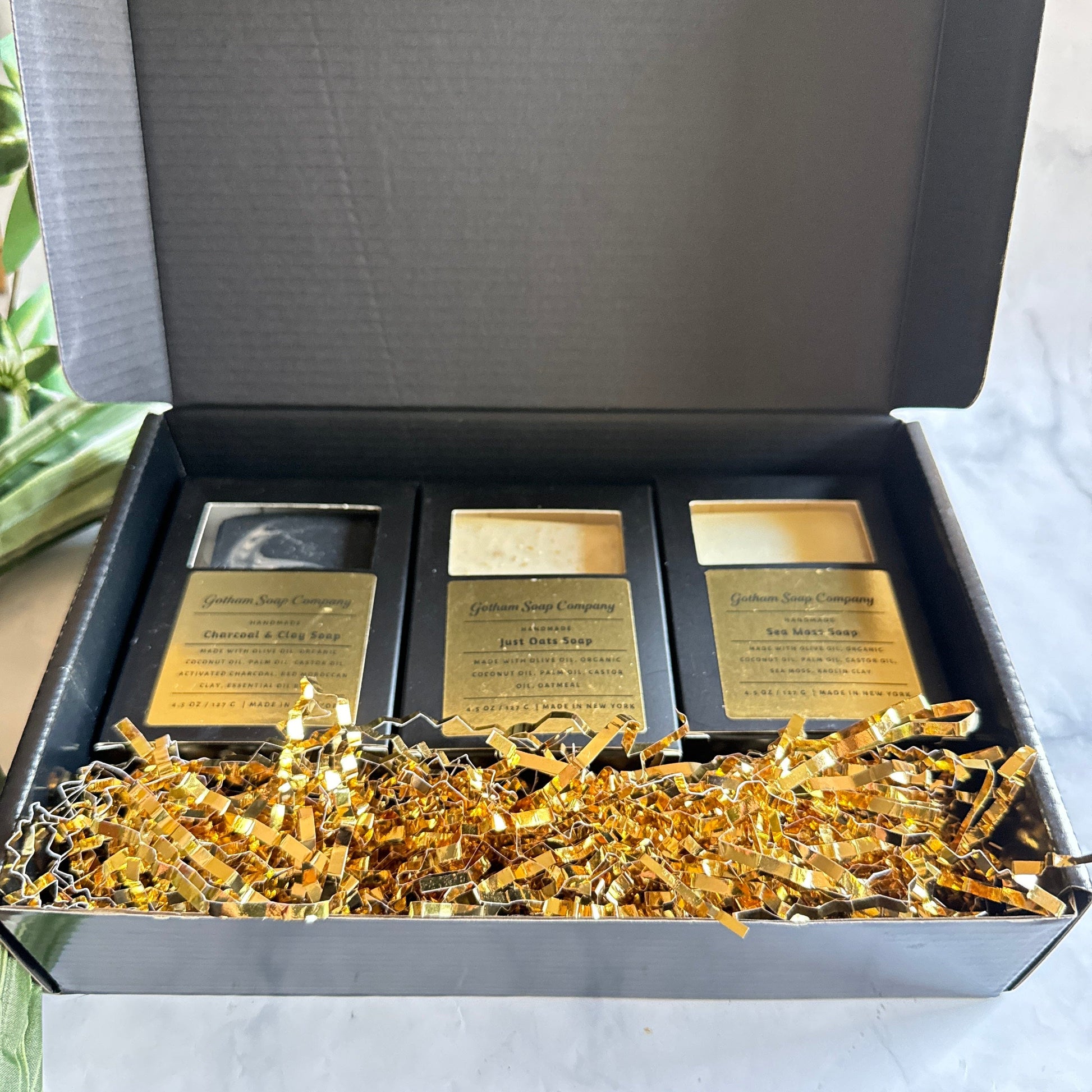 Gotham Soap Company  Natural Elements Gift Box