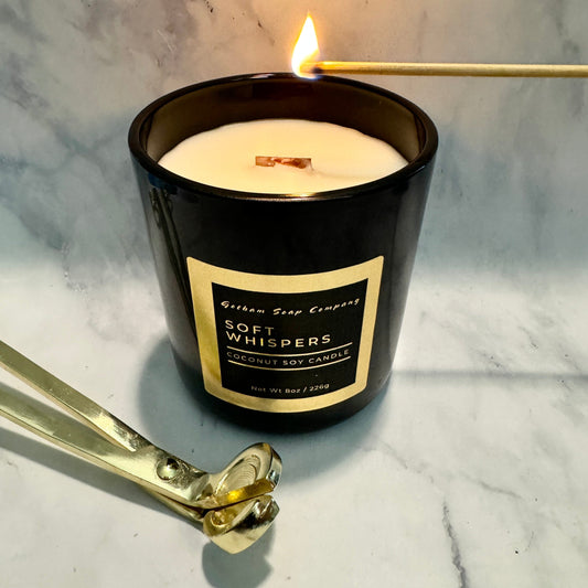 Gotham Soap Company  Candle Soft Whispers