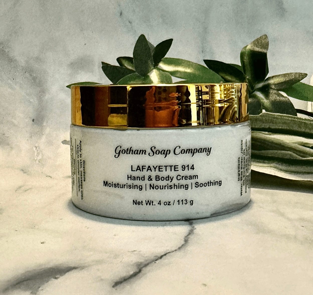 Gotham Soap Company Lafayette 914 Hand and Body Cream