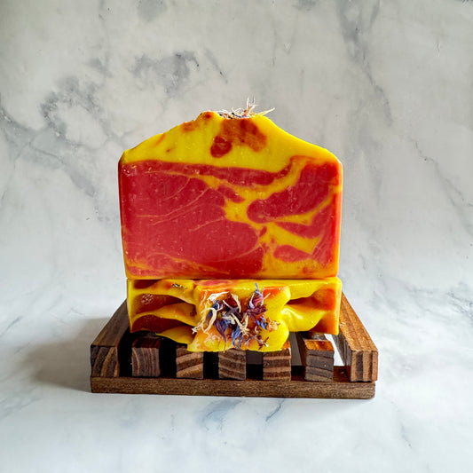 Gotham Soap Company Peony and Suede Soap